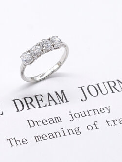 แหวน#เงินแท้ หัวแหวนเป็น #เพชรCZ #เกรดAAA