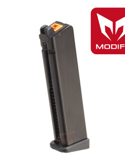 Modify PP-2K 22 Rounds Gas Magazine ( Black ) ( PP2K GBB )