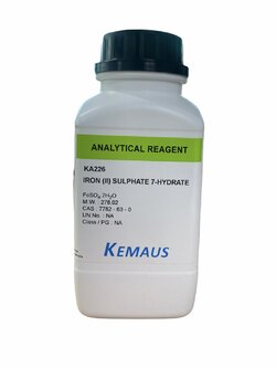 Iron (II) Sulfate Heptahydrate /Ferrous Sulfate,AR Grade, 500 g -Kemaus