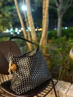 กระเป๋าแคนวาส Moynat Hobo Bag the House’s signature monogram canvas สินค้าใหม่ ของแท้