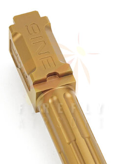 RWA RWAEXT-OB-2-0005 RWA AGENCY ARMS THREADED BARREL BLACK NITRIDE FOR TOKYO MARUI MODEL 17 (GOLD)