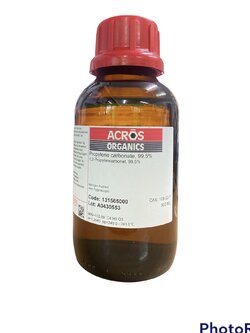 Propylene carbonate 99.5%, 500 ml -Acros