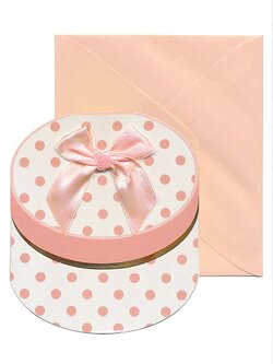 การ์ดอวยพร MINI รูปกล่องของขวัญ