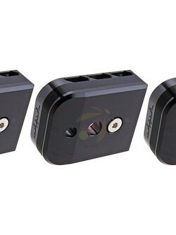 Dr. Black Tokyo Marui Hi Capa 5.1 GBB Magazine Base (Aluminum-Type-B)-(TM-HCP-A51MB-B-BK)