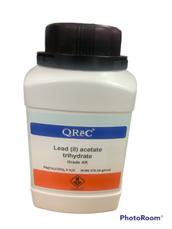 Lead (II) Acetate Trihydrate AR, 500 g -Qrec Newzealand
