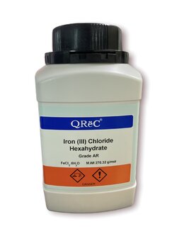 Ferric Chloride Hexahydrate AR Grade, 500 g -Qrec newzealand