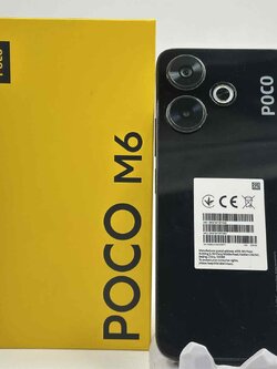 🌞 POCO M6 Ram 8+256 GB Black🌞
