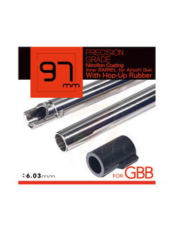 UNICORN 97mm Nitroflon Coating 6.03MM Ultimate Precision Inner Barrel For GBB