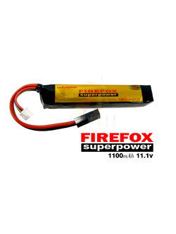 Firefox 11.1V 1100mAh LiPo Li-Po Li-Polymer Battery 15C
