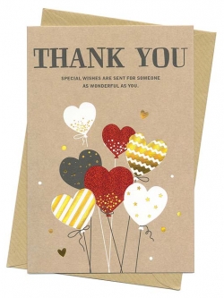 การ์ดขอบคุณ Thank You