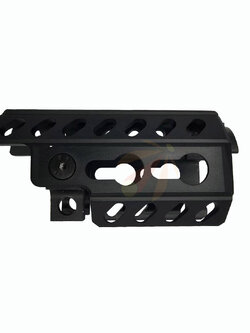 Army Force Keymod System Handguard for WE MP5 GBB SMG (Black)