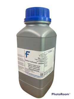 Sodium Hydroxide AR Grade, 1 kg -Fisher