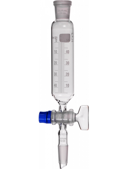 DURAN® Dropping Funnel, with ground joints cylindrical, with graduated scale, 50-1000 ml