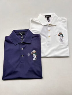 **do** เสื้อคอโปโล Polo Ralph Lauren Bear สำหรับใส่ตีกอล์ฟ มี 2 สี สินค้าใหม่ ของแท้