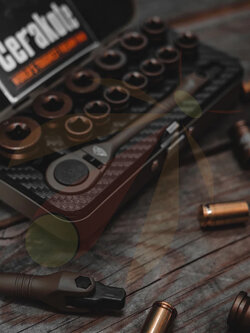 GUN POWER TOOL 14-PIECE TATICAL SHELL SOCKET TOOL KIT