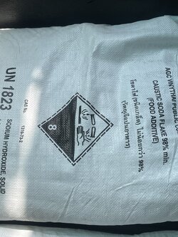 Sodium Hydroxide CG, 25 kgs -โซดาไฟชนิดเกล็ด