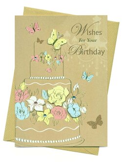 การ์ดอวยพรวันเกิด Retro