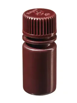 Nalgene™ Narrow-Mouth Amber HDPE Lab Quality Bottles, 15-1000 ml