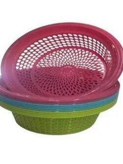 ตะกร้ากลม-WN-1311-2-N สีหวาน (ราคาต่อโหล)