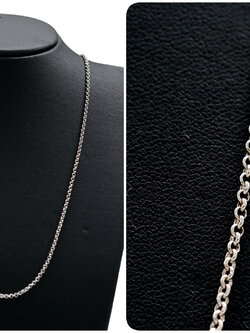 สร้อยเงินแท้ ลายผ่าหวาย 2 มิลลิเมตร