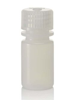 Nalgene™ Narrow-Mouth HDPE Lab Quality Bottles with Closure, 15-1000 ml