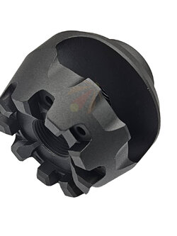 G&P MUSHROOM FLASHIDER BLACK (14mm CW) for Tokyo M16 Series (Black)