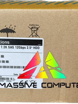 Massive Computer (ขาย จำหน่าย) HDD Hard Disk Server IBM,Lenovo Part # 01EJ032 IBM 2TB 7.2K SAS 12GB 2.5 For V5000 G2