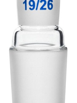 Adapter Reduction - Socket Size: 19/26 - Cone Size: 29/32 - Borosilicate Glass