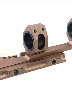 Blackcat Airsoft 25/30 mm QD Extension Dual Scope Mount (Tan)