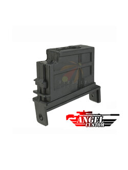 Angel Custom Magazine Adapter for Firestorm / Thunderstorm Airsoft AEG Drum Magazines (Model: G36 / Black)