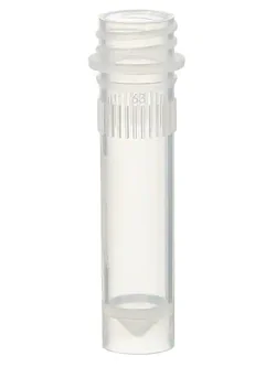 Nalgene™ Natural PPCO Micro Packaging Vials: Sterile, Bulk Pack, 2 ml, 1000/pk