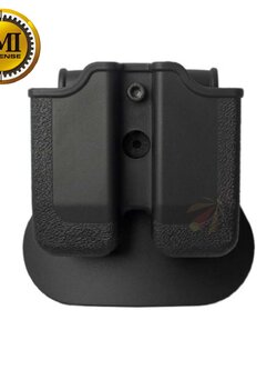 IMI (MP03) Double Magazine Pouch - BLACK