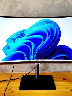 🧧 Samsung model : S34A650UBEXXT 🧧 🖥️ ให้ไว จอ Monitor Samsung จอโค้ง #มีปกศ.1+ ครบกล่อง 🖥️