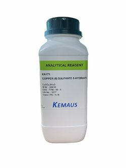 Copper (II) Sulfate 5-Hydrate AR grade 500 g
