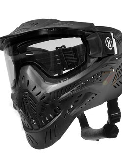 HK ARMY HTSL FULL FACE MASK Black W/ Clear Thermal Lens