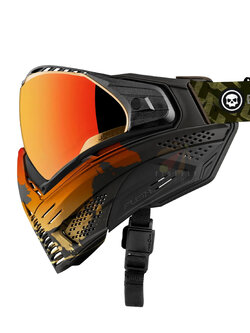 Push Paintball Unite Goggles for Airsoft / Paintball (Model: Infamous Unite / Fire Skull / Standard)