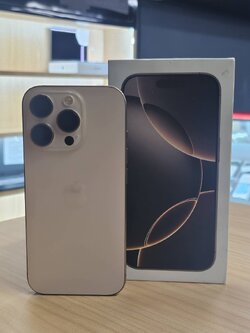 🧛♀️ iPhone 16 Pro 128GB Desert Titanium 🧛♀️ 💛#มาแล้ว I 16 Pro #ศูนย์แท้ แบต92% มีปกศ. ราคาสุดคุ้ม!! 💛