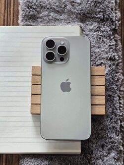 🌈🧸 เครื่องเดิมๆ❕️🎩iPhone 15 Pro Max 256GB Natural Titanium♦️ #ศูนย์แท้ ราคาคุ้ม❕️🎠 🧁