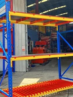 #รีวิวติดตั้งชั้นเก็บสินค้าโรงงานอุตสาหกรรมในโกดังในคลังสินค้า มีมือ1และมือ2คุณภาพดี #นัสไทยแร็คส์