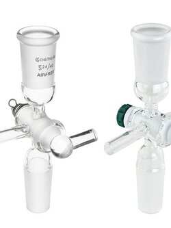 ADAPTERS, FLUSHING, AIRFREE, SCHLENK - 1