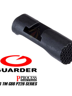 Guarder Steel Magazine Release Button for Tokyo Marui P226 E2 Series Airsoft Gas Blowback Pistols [Color: Black]