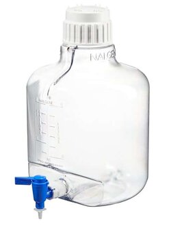 Nalgene™ Round Polycarbonate Clearboy™ Carboy with Spigot, 10-20 L