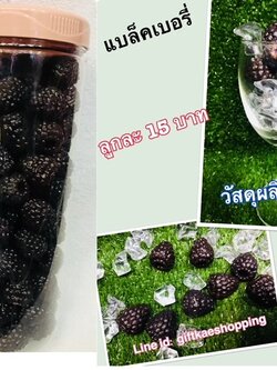 แบล็คเบอรี่ปลอม (ขายยก 10 ลูก) Blackberry
