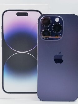 💜iPhone 14 Pro 256GB Deep Purple 💜💜 #มาแล้ว i 14Pro #ศูนย์แท้ สภาพดี แบต100% ความจุเยอะ ราคาสุดคุ้ม!!💜