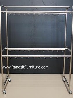 ชื่อสินค้า: ราวตากผ้าสแตนเลส 1.2 ม. มีห่วง