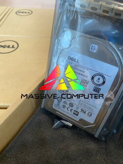 0V07TD [ขาย จำหน่าย ราคา] DELL 2TB 7.2K SATA 6Gbps 512e 2.5 Hotplug Hard Drive 13G CusKit