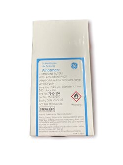 Membrane Filter 100's/Pk -Whatman