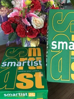 กระดาษ A4 Smartist 70 แกรม ( 5 รีม / กล่อง )