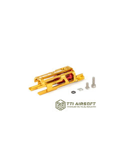 TTI Airsoft Hot Wheels Series Zero Friction Lightweight Blowback Housing For Tokyo Marui Hi Capa/1911 GBB Airsoft (Gold)