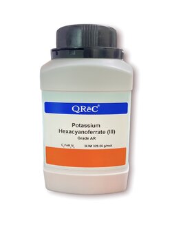 Potassium Ferricyanide AR, 500 g -Qrec newzealand